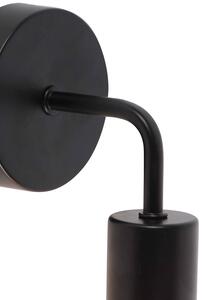 Moderní nástěnná lampa černá 15,5 cm - Facile