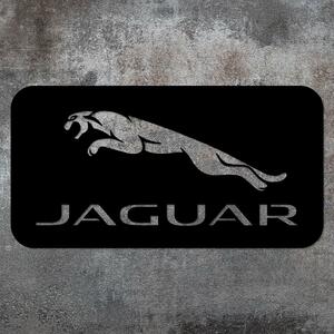 DUBLEZ | Dřevěný obraz - Logo auta Jaguar