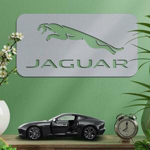 DUBLEZ | Dřevěný obraz - Logo auta Jaguar