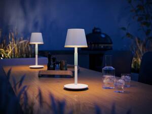 Hue WACA Go venkovní stolní dotyková LED lampička 6,2W 530lm 2000-6500K RGB IP54, bílá