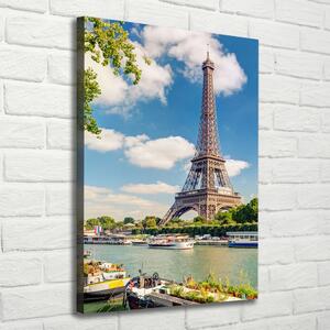 Vertikální Foto obraz na plátně Eiffelová věž Paříž ocv-63313946