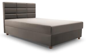 Jednolůžková postel 120 cm Picasso II (béžová) (s úl. prostorem a matrací). 1071511