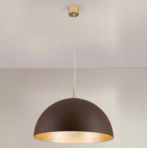 Orion HL 6-1623/1 - Lustr na lanku ELIANO 1xE27/60W/230V pr. 50 cm hnědá/zlatá