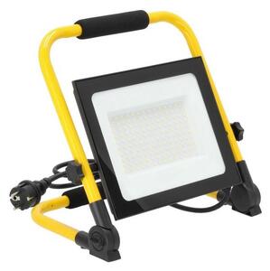 LED Přenosný reflektor TIGRA LED/100W/4000K IP54 černá/žlutá