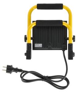LED Přenosný reflektor TIGRA LED/50W/4000K IP54 černá/žlutá
