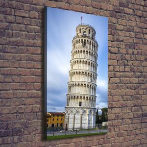 Vertikální Foto obraz na plátně Šikmá věž Piza ocv-64412230