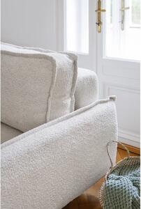 Béžová rozkládací pohovka z textilie bouclé 215 cm Patti – Bonami Selection