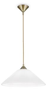 Orion HL 6-1525/1 - Lustr na lanku GRADO 1xE27/60W/230V pr. 40 cm mosaz