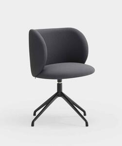 MOGI FABRIC BLACK otočné sedadlo tmavě šedá