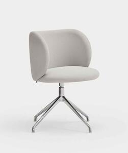 MOGI FABRIC SILVER otočné sedadlo světlešedá