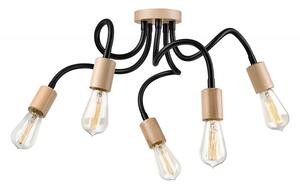Přisazený lustr CAMERON 5xE27/60W/230V
