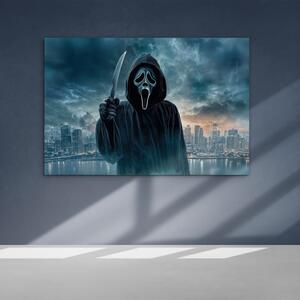 DUBLEZ | Dřevěný obraz - Ghostface | UV tisk, Premium