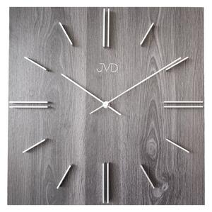 Designové moderní dřevěné hranaté hodiny s 3D číslicemi JVD HC45.2 (POŠTOVNÉ ZDARMA!!)