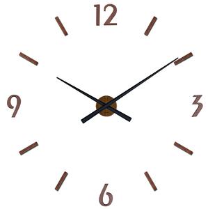 JVD Nástěnné nalepovací hodiny v imitaci dřeva JVD HT467.1 ( )