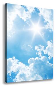 Vertikální Foto obraz na plátně Mraky na nebi ocv-67625957