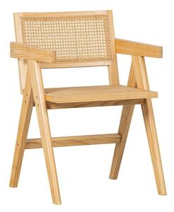 Jídelní židle z borovicového dřeva v přírodní barvě Gunn – WOOOD