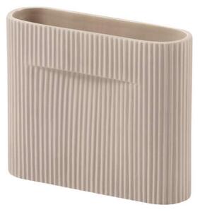 Muuto Váza Ridge H16, beige