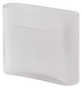 Muuto Váza Ridge H16, white frosted glass
