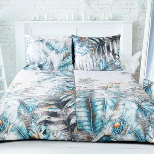 Povlečení Veba DIAMANT tisk Paradise listy Velikost: 140x200 cm + 70x90 cm