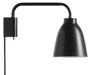 FRITZ HANSEN Nástěnná lampa Caravaggio, Black