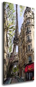 Vertikální Foto obraz na plátně Eiffelová věž Paříž ocv-68019705
