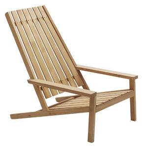FRITZ HANSEN Zahradní křeslo Between Lines, Teak