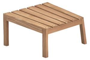 FRITZ HANSEN Zahradní podnožka Between Lines, Teak