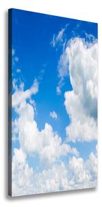 Vertikální Foto obraz na plátně Mraky na nebi ocv-68627282