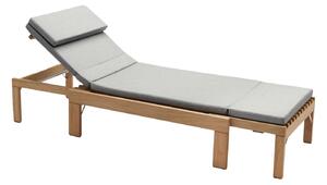 FRITZ HANSEN Podsedák pro zahradní lehátko Riviera, Ash