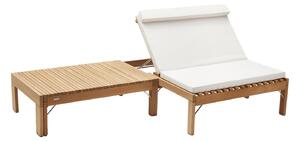 FRITZ HANSEN Podsedák pro zahradní pohovku Riviera, Papyrus