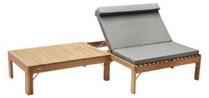 FRITZ HANSEN Podsedák pro zahradní pohovku Riviera, Ash
