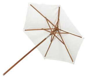 FRITZ HANSEN Slunečník Messina, Round, Off white, 210 cm