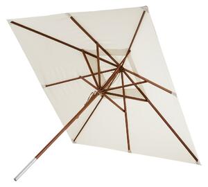 FRITZ HANSEN Slunečník Messina, Square, Off white, 270 cm