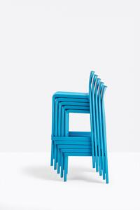 PEDRALI - Barová židle VOLT 678 modrá - VÝPRODEJ