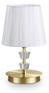 Stolní lampa Ideal Lux Pegaso TL1 small ottone satinato 197753 E14 1x40W 30cm mosazná