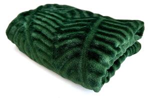 Vsepropejska Ella zelená fleecová deka pro psa Barva: Tyrkysová vzor, Rozměr (cm): 100 x 68