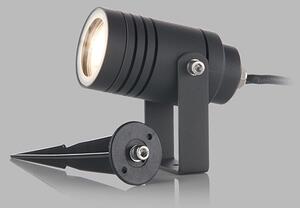 LED2 Venkovní flexibilní reflektor NAVY, GU10, 35W, kulaté, antracitové, IP54 5131204