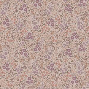 Květinová tapeta, purpurová fialová, 131458, Floral Fever, Esta Home
