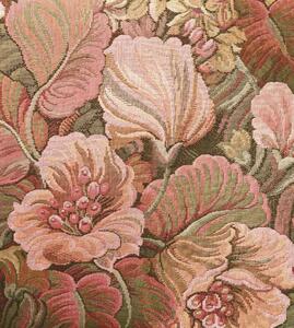 Obrazová tapeta s květinami, růžová, zelená, 159467, Floral Fever, Esta Home