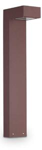 Venkovní sloupkové svítidlo Ideal Lux Sirio PT2 Small Coffee 213279 GX53 1x9W IP44 60cm hnědé