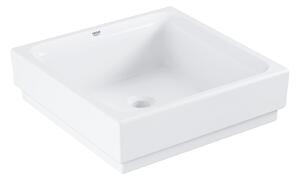 Grohe Cube Ceramic - Umyvadlo bez přepadu, 400x400 mm, PureGuard, alpská bílá 3948200H