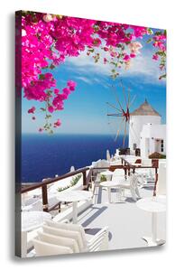 Vertikální Foto obraz na plátně Santorini Řecko ocv-70629970