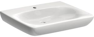Geberit Selnova Comfort - Umyvadlo 650x550 mm, bezbariérové, s 1 otvorem pro baterii, bez přepadu, bílá 500.188.01.1