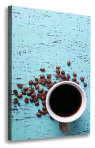 Vertikální Vertikální Foto obraz na plátně do obýváku Hrnek kávy ocv-71051181
