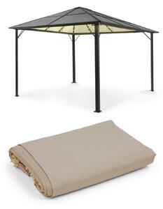 Blumfeldt Pantheon Solid Sky Ambient Solar, pavilon, 3 × 4 m, solární osvětlení