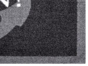Zala Living - Hanse Home koberce Protiskluzová rohožka Deko 105357 Anthracite Grey ROZMĚR: 50x70