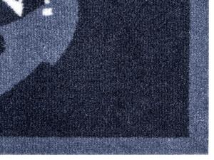 Zala Living - Hanse Home koberce Protiskluzová rohožka Deko 105358 Dark blue ROZMĚR: 50x70