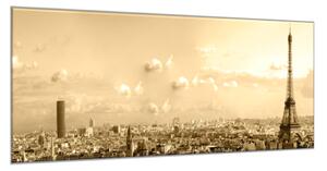 Obraz skleněný Eiffel Paris - 30 x 60 cm