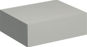 Geberit Xeno 2 - Boční skříňka 580x200 mm se zásuvkou, šedobéžová 500.507.00.1