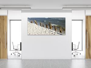 Obraz skleněný moře a pláž - 30 x 40 cm